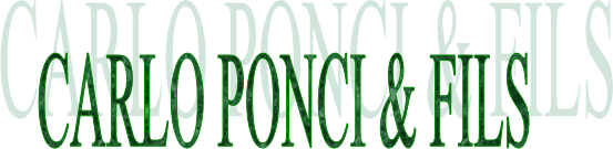 CARLO PONCI & FILS